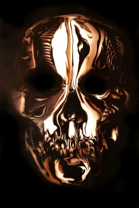 Tattoos - Psychedelic Skull ! - 56039